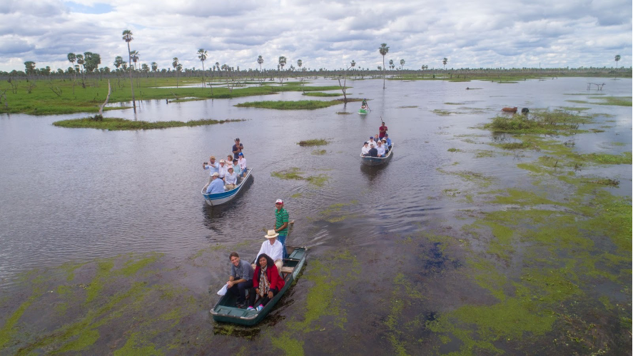Visita institucional al Bañado La Estrella: inicio de actividades de Impacto Verde